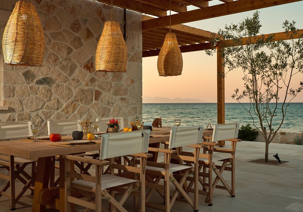 Niova Villa - Seafront, Private Pool And Ionian Sea Views, By Zantewize Alykes  Exteriér fotografie
