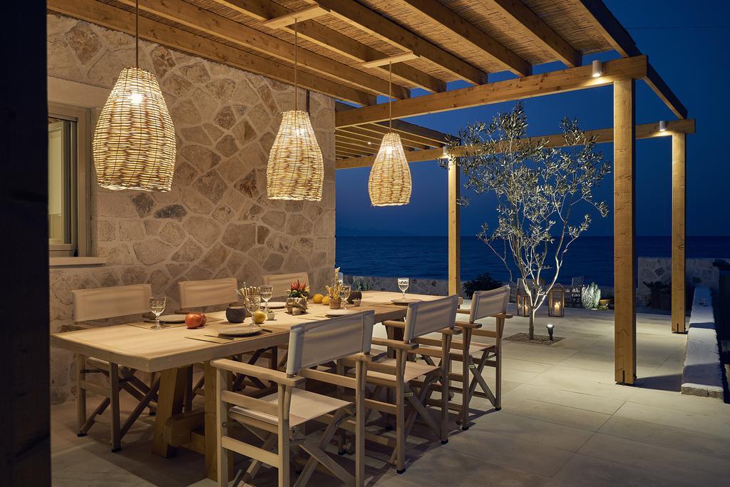 Niova Villa - Seafront, Private Pool And Ionian Sea Views, By Zantewize Alykes  Exteriér fotografie