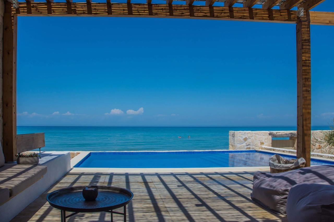 Niova Villa - Seafront, Private Pool And Ionian Sea Views, By Zantewize Alykes  Exteriér fotografie