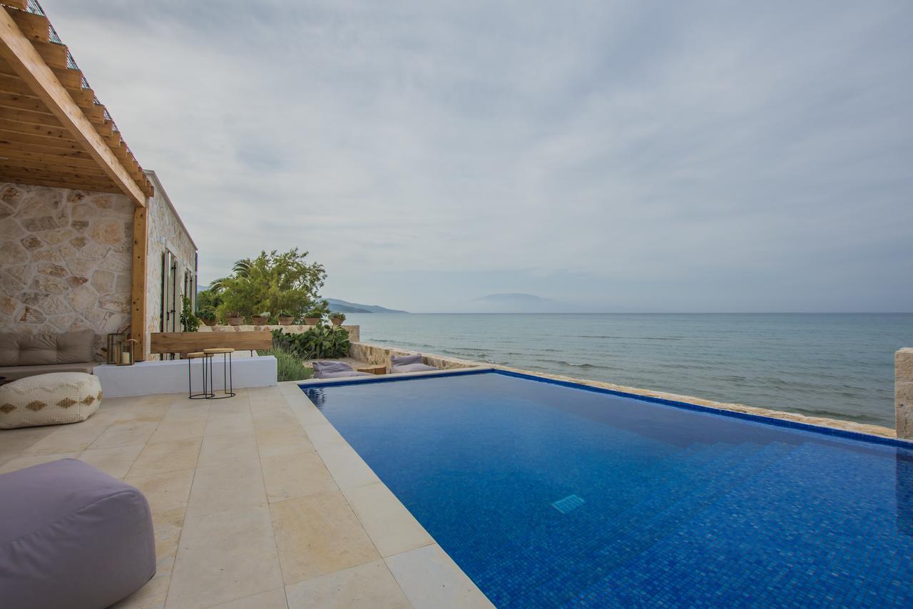 Niova Villa - Seafront, Private Pool And Ionian Sea Views, By Zantewize Alykes  Exteriér fotografie